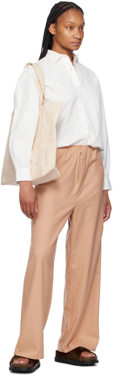 Риза Baserange Long Sleeve Button Up Shirt Бяло | SHOL-CO-SU24, 3