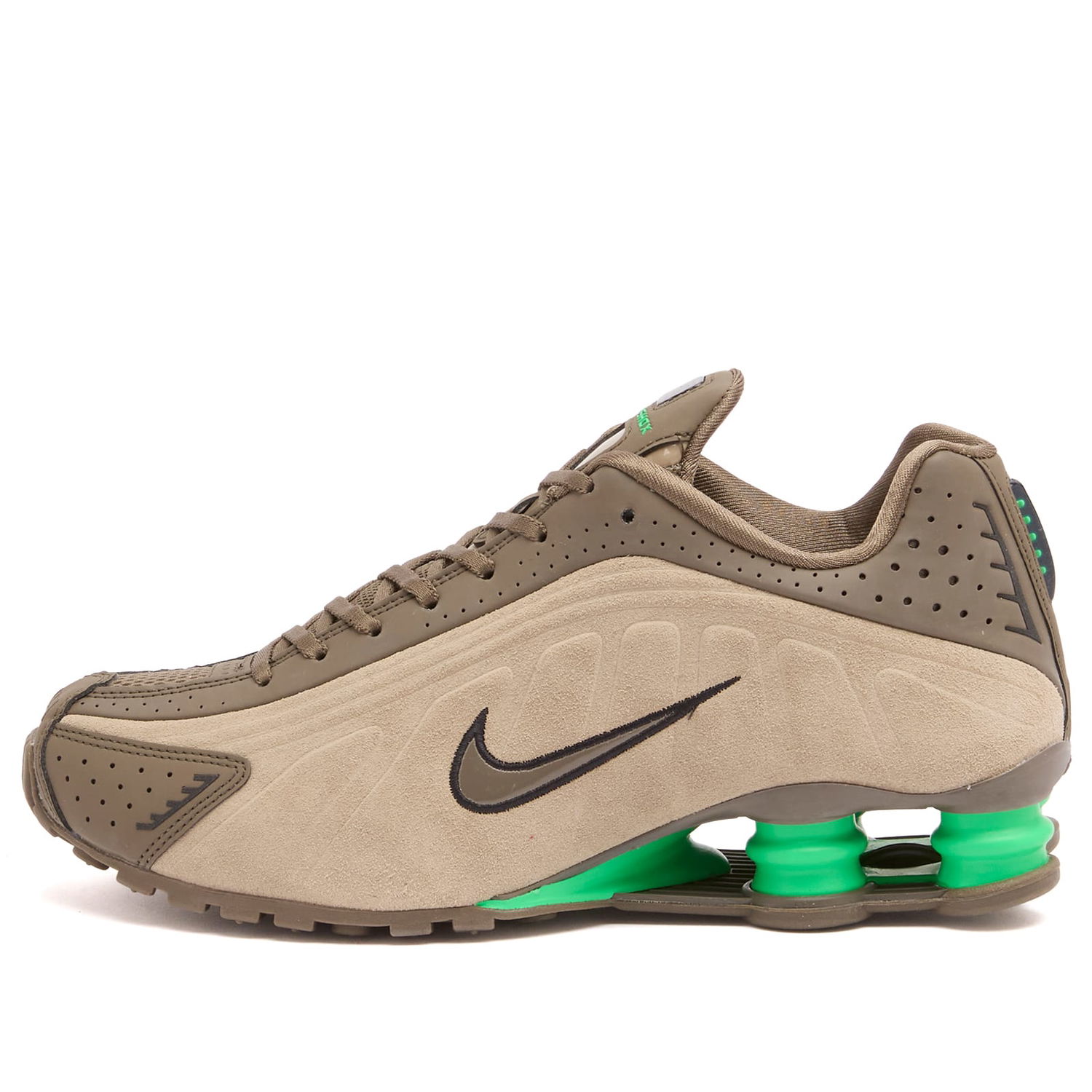 Кецове и обувки Nike Shox R4 SE UK 3 Кафяво | HQ7739-200, 0