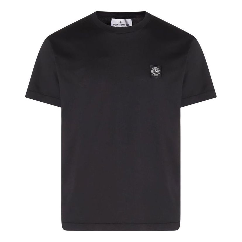 Тениска Stone Island Patch Logo T-Shirt Черно | 101524113-V0029