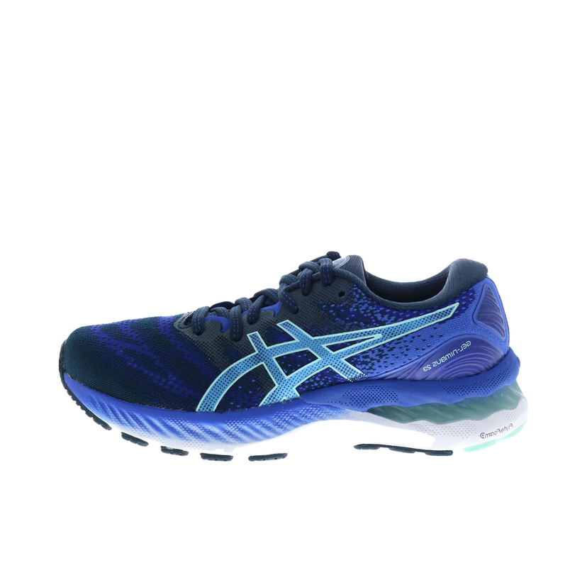 Кецове и обувки Asics Gel-Nimbus 23 French Blue Fresh Ice (Women's) Тъмно синьо | 1012A885-413