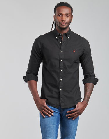 Риза Polo by Ralph Lauren Long Sleeve Shirt Черно | 710772288001-NOS, 1