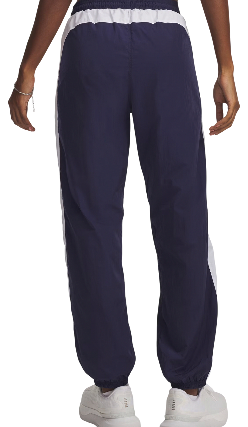 Спортни панталони Under Armour Icon Crinkle Side-Stripe Track Pants Тъмно синьо | 6007112-403, 1