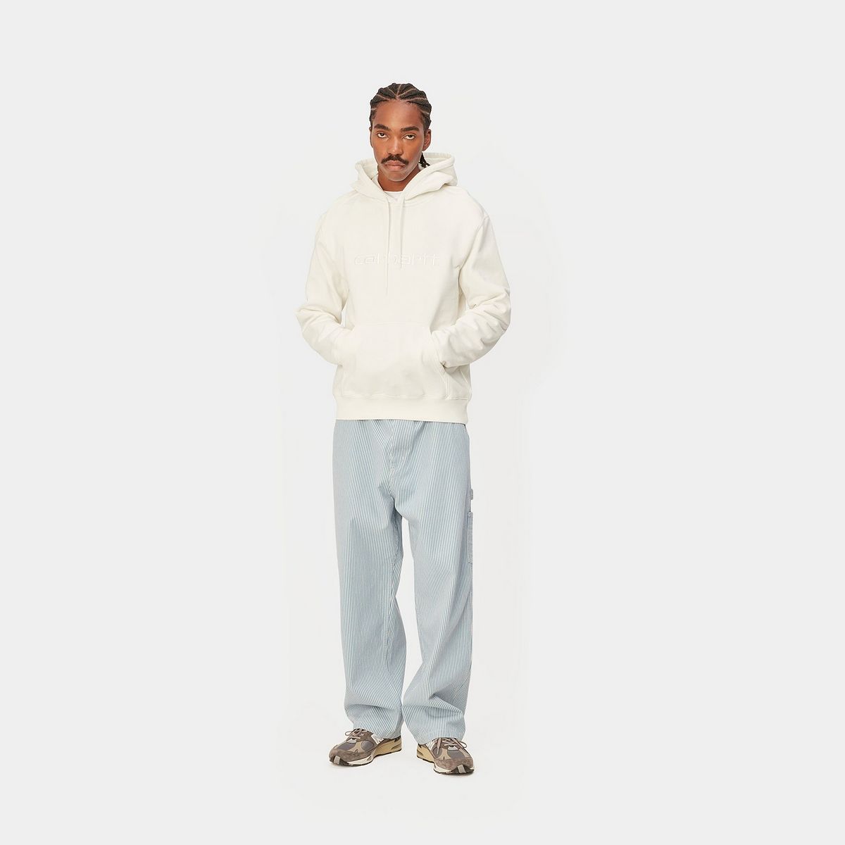 Суитчър Carhartt WIP Hooded Duster Sweat "Wax garment dyed" Бежово | I030145_D6_GD, 1