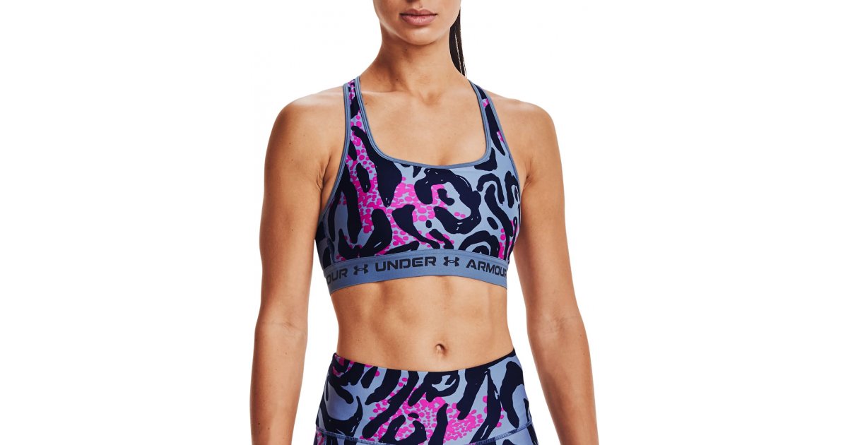 Сутиен Under Armour Crossback Mid Print Bra Многоцветен | 1361042-470, 1