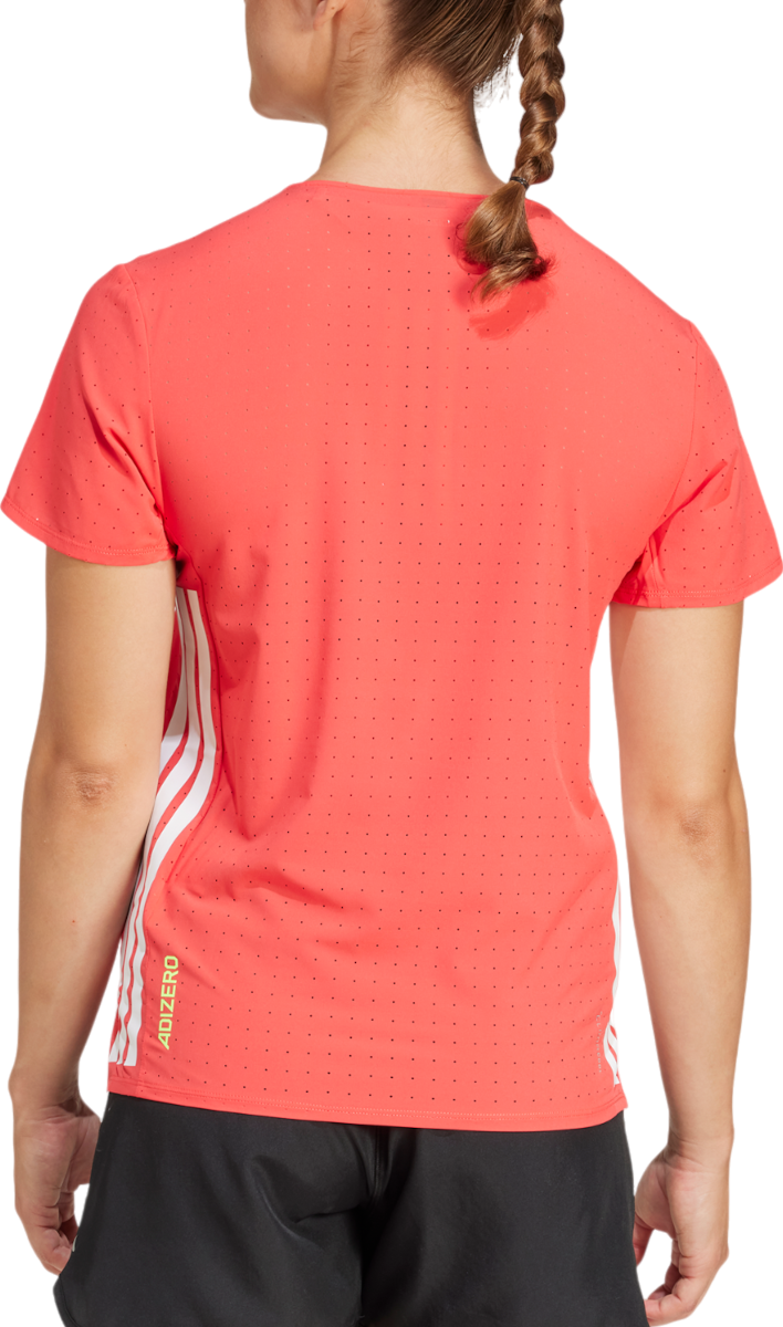 Тениска adidas Originals Adizero T-Shirt Червено | ix8992, 1