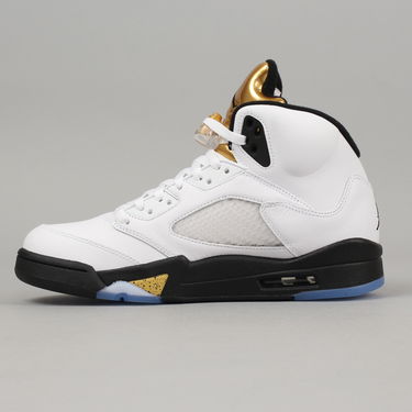 Кецове и обувки Jordan Air Jordan 5 Retro ''Olympic'' GS Бяло | 440888-133, 0