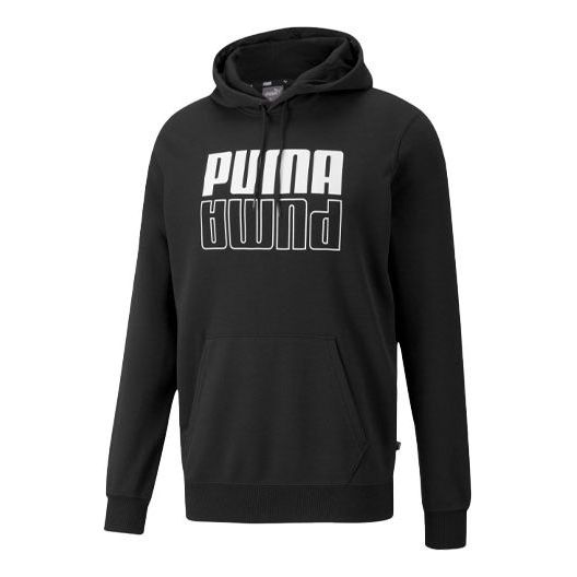 Суитчър Puma Logo Drawstring Hoodie Черно | 846557-01, 0