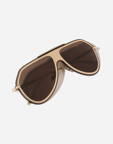 Слънчеви очила Dolce & Gabbana Dolce & Gabbana Dg Metal Classic Aviator Sunglasses Кафяво | VG2309VM2739V000, 3