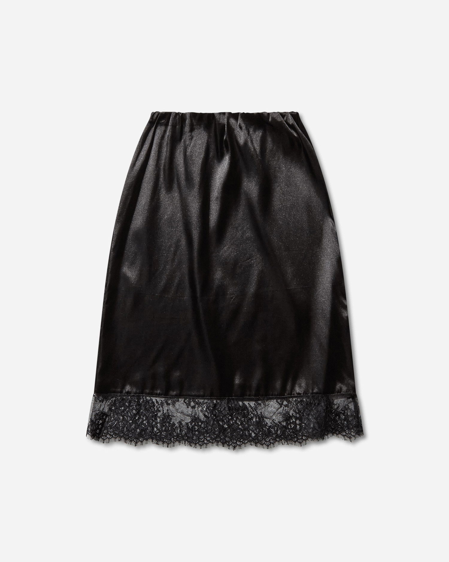Пола OpéraSPORT Lucia Satin Lace Trim Skirt Черно | K50FW25  4, 1