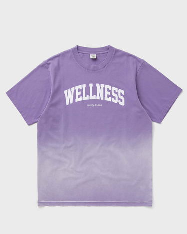 Тениска Sporty & Rich Wellness Ivy Dip Dye T-Shirt Лилаво | TO042S413WL, 0