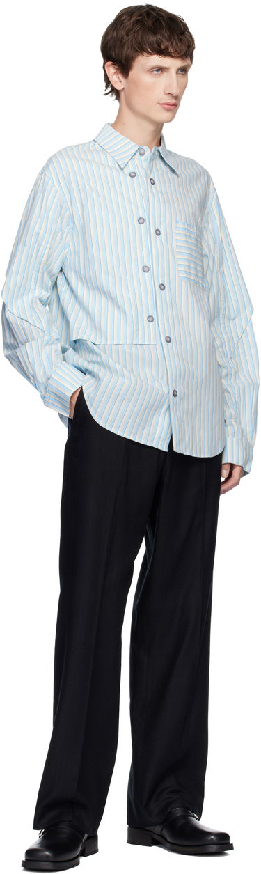 Риза Andersson Bell Andersson Bell Striped Layered Split-Sleeve Shirt Многоцветен | atb1369m, 3