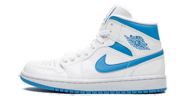 Кецове и обувки Jordan Air Jordan 1 Mid "UNC" Синьо | BQ6472-114, 0