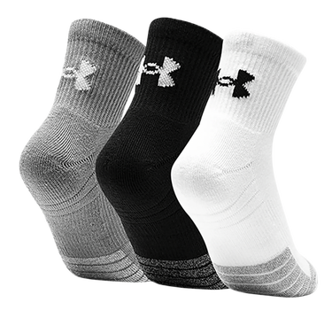 Чорапи Under Armour Heatgear Quarter 3-Pack Socks Сиво | 1353262-002, 1