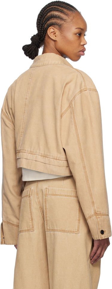 Яке We11done We11done Cropped Work Jacket Бежово | WD-JK0-25-055-W-BG, 2