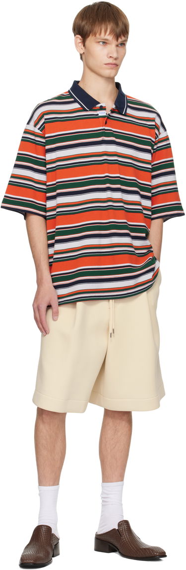 Поло тениска Martine Rose Martine Rose Oversized Striped Polo Многоцветен | 643JE02418, 3