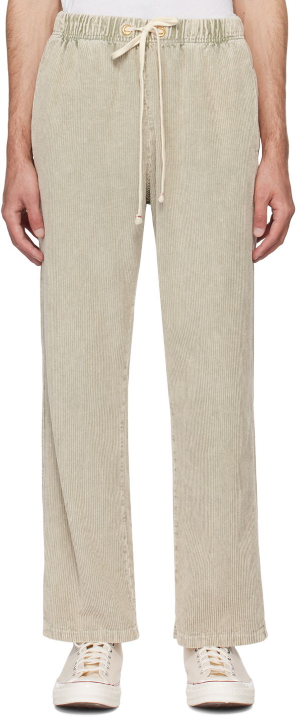 Панталони LES TIEN Classic Trousers "Khaki" Бежово | WC-3044-MW, 0