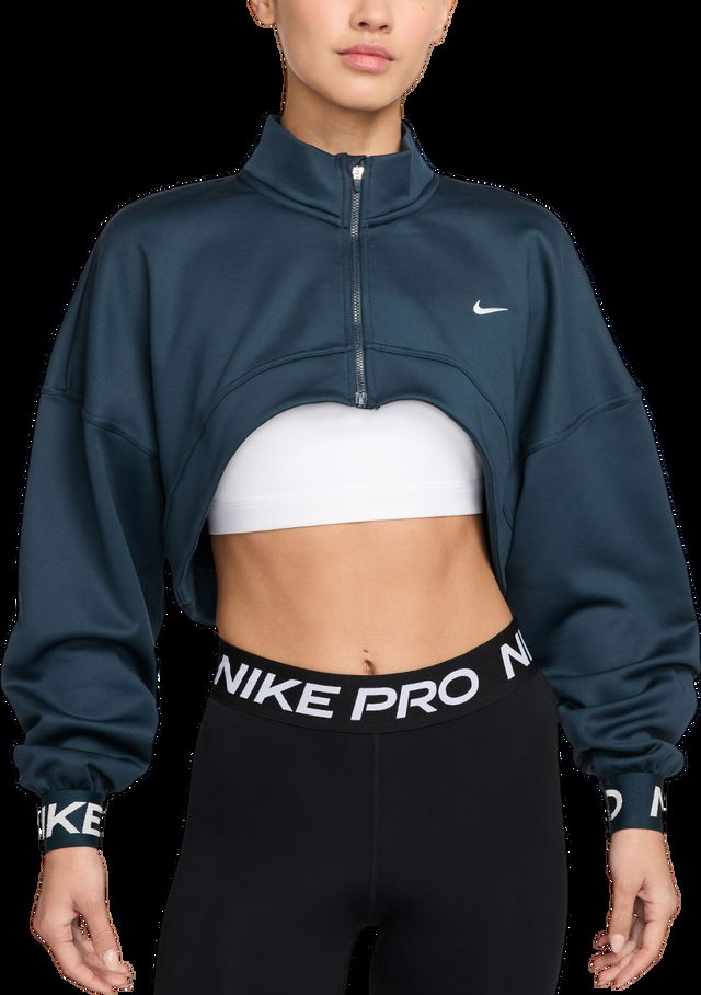 Cropped Fleece Sweatshirt