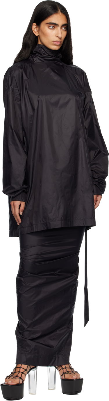 Пола Rick Owens DRKSHDW Concordians Pull On Pillar Maxi Skirt Черно | DS02E7332 NP, 3