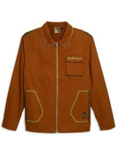 Яке Puma HOOPS MELO BALL X LA FRANCE JACKET Кафяво | 622826_01