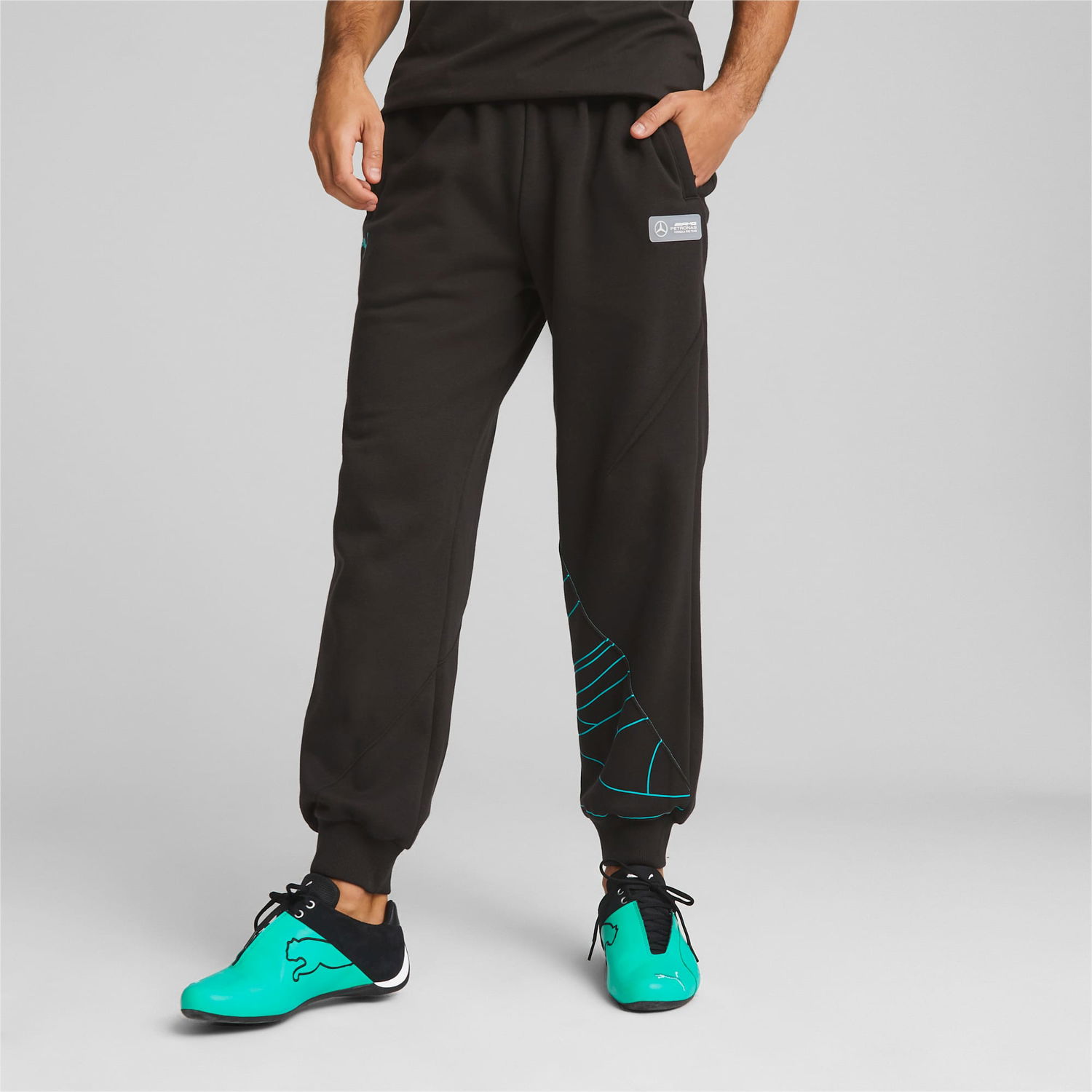 Спортни панталони Puma Mercedes-AMG PETRONAS Statement Сиво | 621128_01, 0