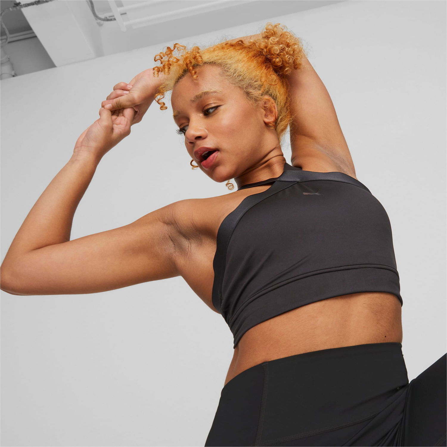 Сутиен Puma Flawless Sculpt Longline Training Bra Черно | 523140_01, 1
