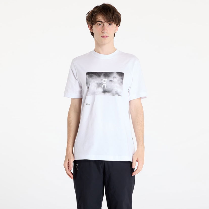 Тениска On Running On Graphic T-Shirt Cloudlocker White S Бяло | 1ME30560069