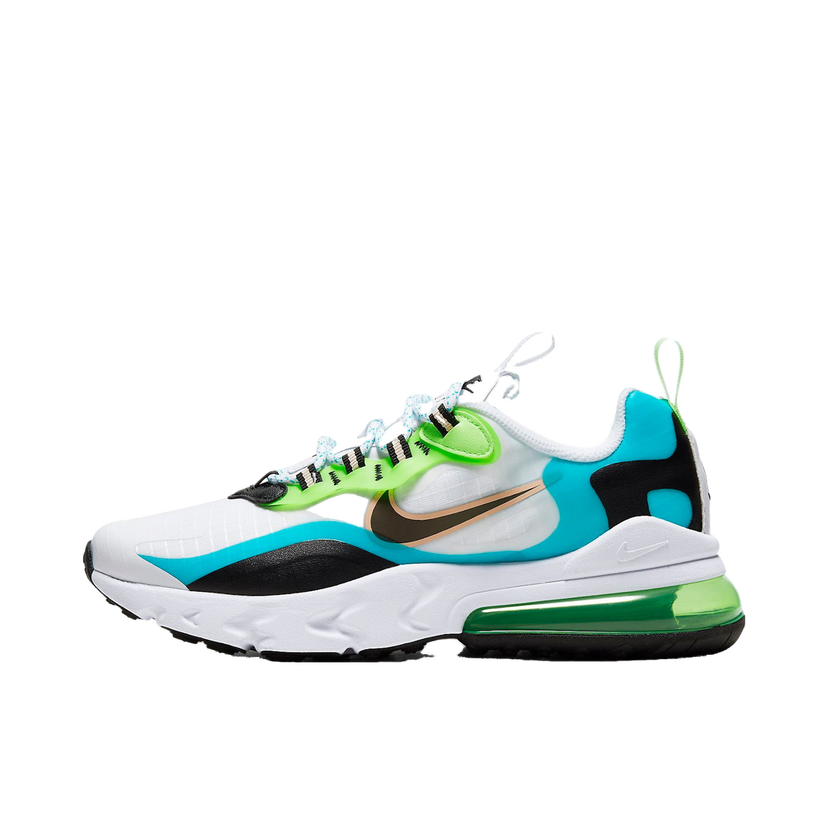 Кецове и обувки Nike Air Max 270 React SE GS Бяло | cj4060-300