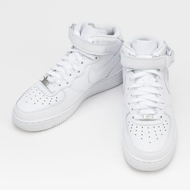 Кецове и обувки Nike Air Force 1 Mid '07 Бяло | 315123-111, 2