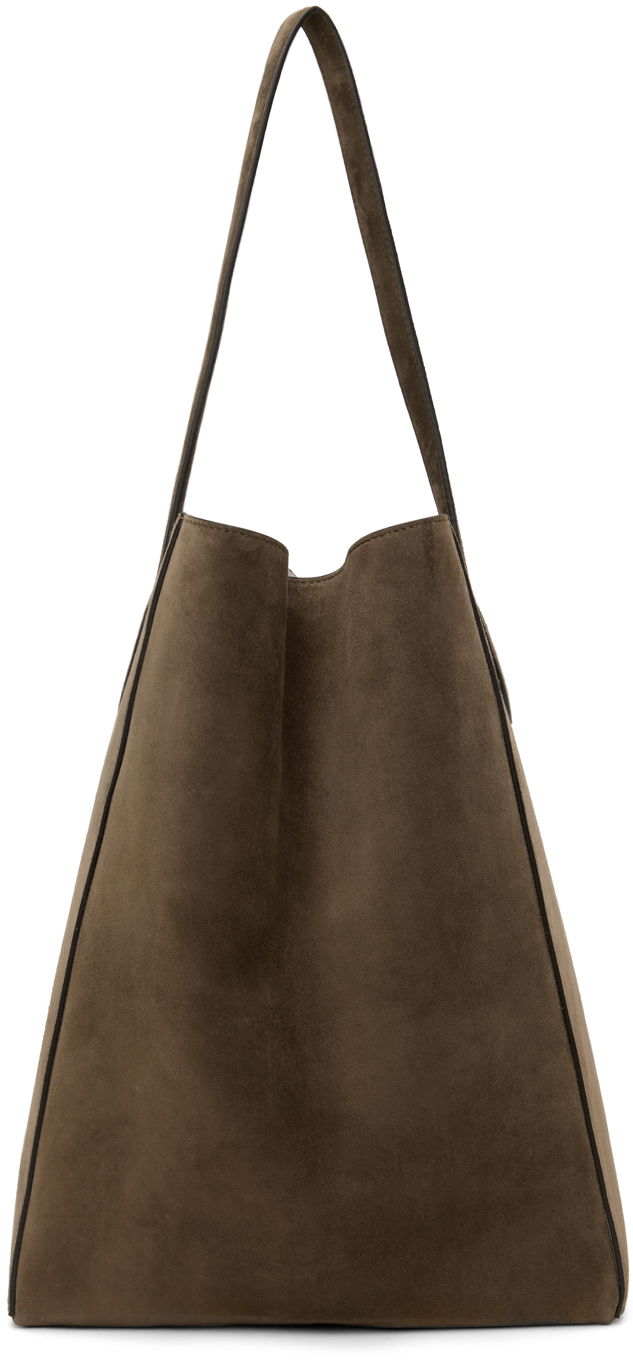 Голяма пазарска чанта Khaite Frida Tote Кафяво | H6013-726, 0