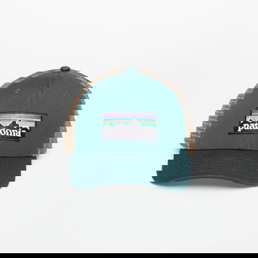 Шапка Patagonia P-6 Logo Trucker Hat Зелено | 38289 CASG, 0