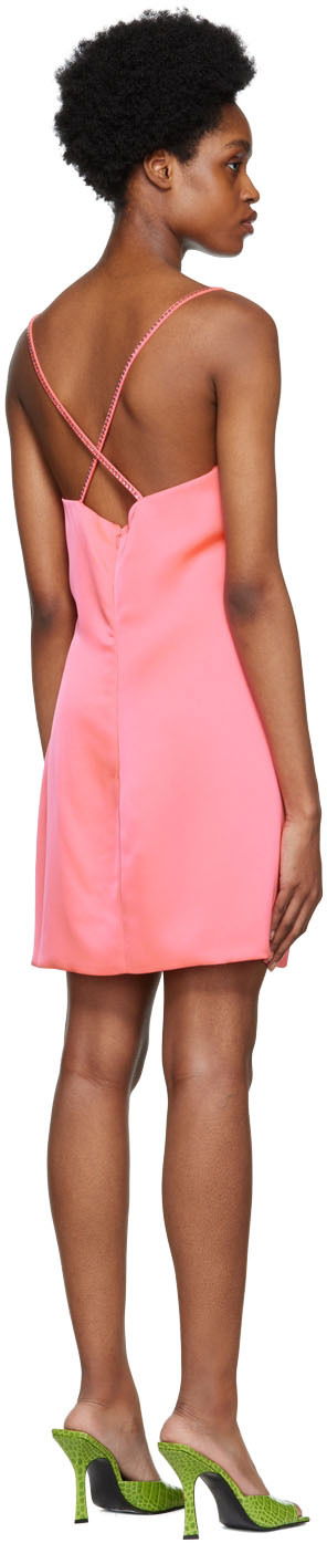 Pокля The Attico Attico Fujiko Mini Dress Розово | 228WCA110 E020T, 2