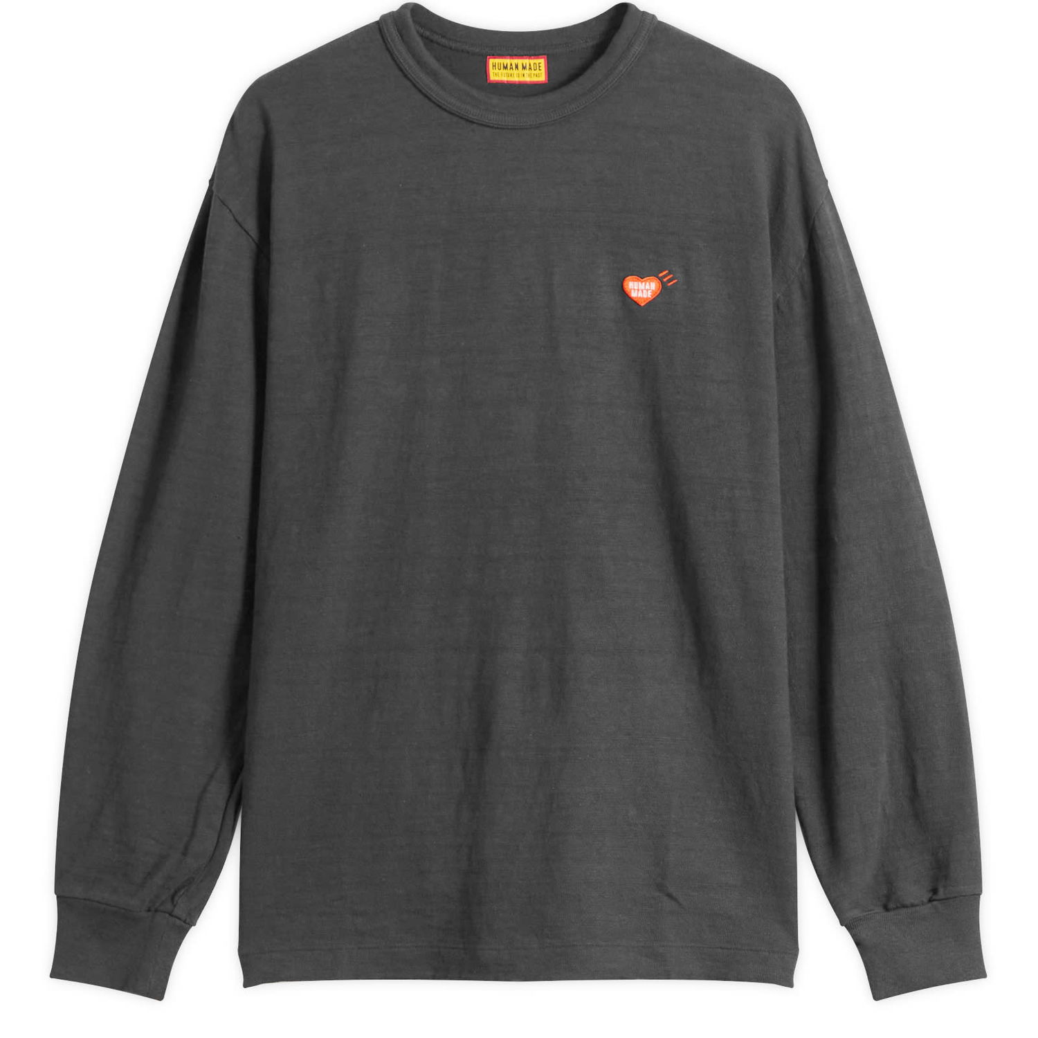 Тениска Human Made Multi Heart Graphic Longsleeve T-Shirt, Size Large Сиво | HM30CS023-BLK, 1