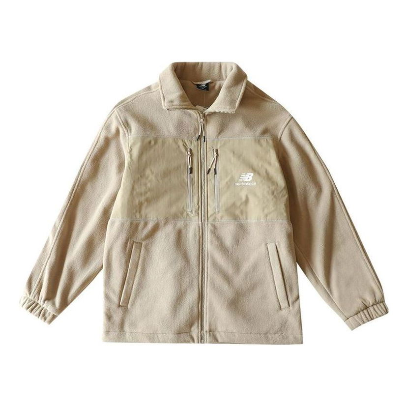 Яке New Balance Classic Fleece Jacket Бежово | AMJ31307-BNN