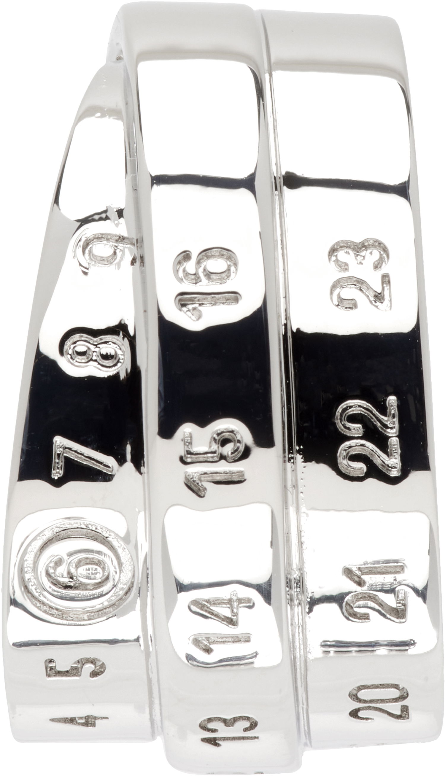 Обеци Maison Margiela MM6 Maison Margiela Silver Tone Logo Ear Cuff Металик | SM6VG0098 P6627, 0