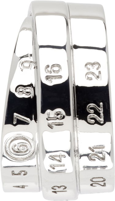 Обеци Maison Margiela MM6 Maison Margiela Silver Tone Logo Ear Cuff Металик | SM6VG0098 P6627, 0