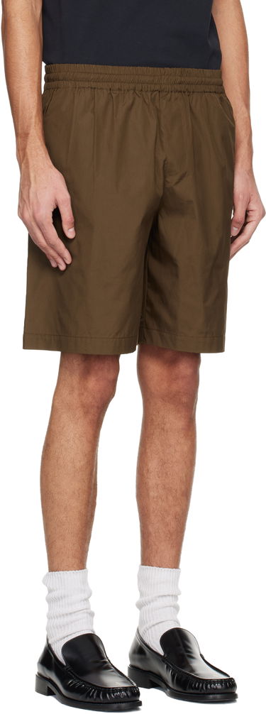 Къси панталони A.P.C. Cohle Elasticated Waist Shorts Кафяво | COHLE-H10011, 1