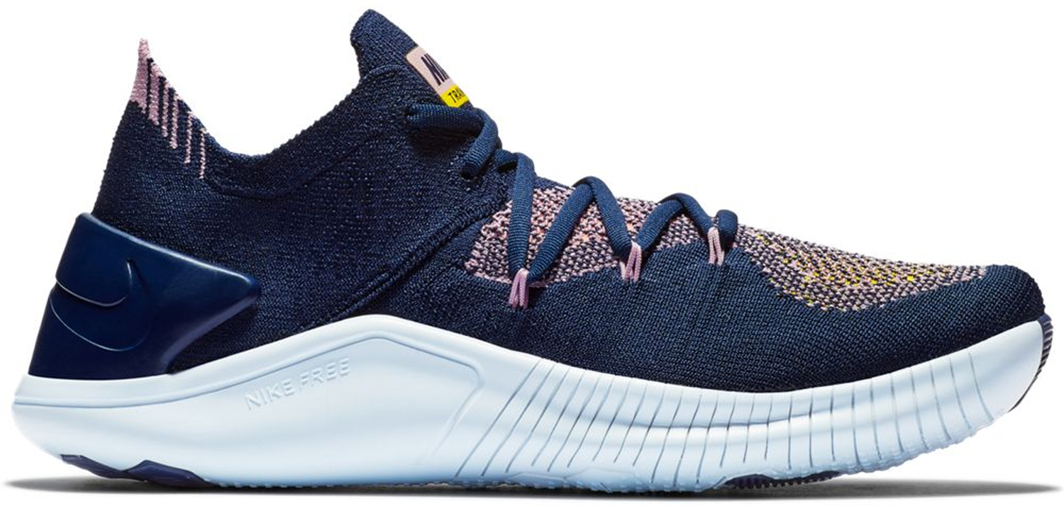 Кецове и обувки Nike Free TR Flyknit 3 College Navy W Тъмно синьо | 942887-400, 0