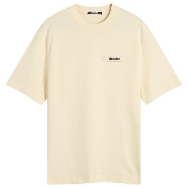 Jacquemus Grosgrain Logo T-Shirt, Size Large