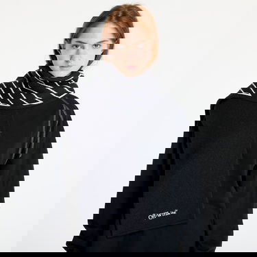 Шал Off-White Off-White Kids Bookish Diag Scarf Черно | OBMA001F24KNI0011003, 1