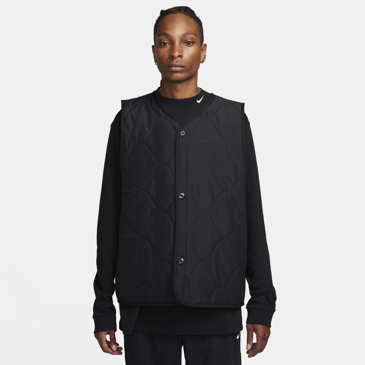Жилетка Nike Life Woven Insulated Military Gilet Черно | DX0890-010, 0