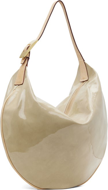 Дамска чанта Tory Burch Tory Burch Patent Balloon Bag Бежово | 171918-200, 1