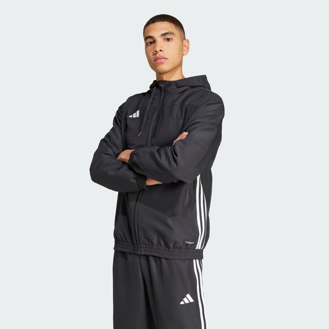 Комплект adidas Performance Tiro 25 Essentials Woven Jacket Черно | JC5435, 0