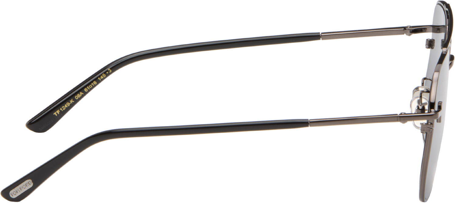 Слънчеви очила Tom Ford Tom Ford Aviator Sunglasses Сиво | FT1249-K_6108A, 1