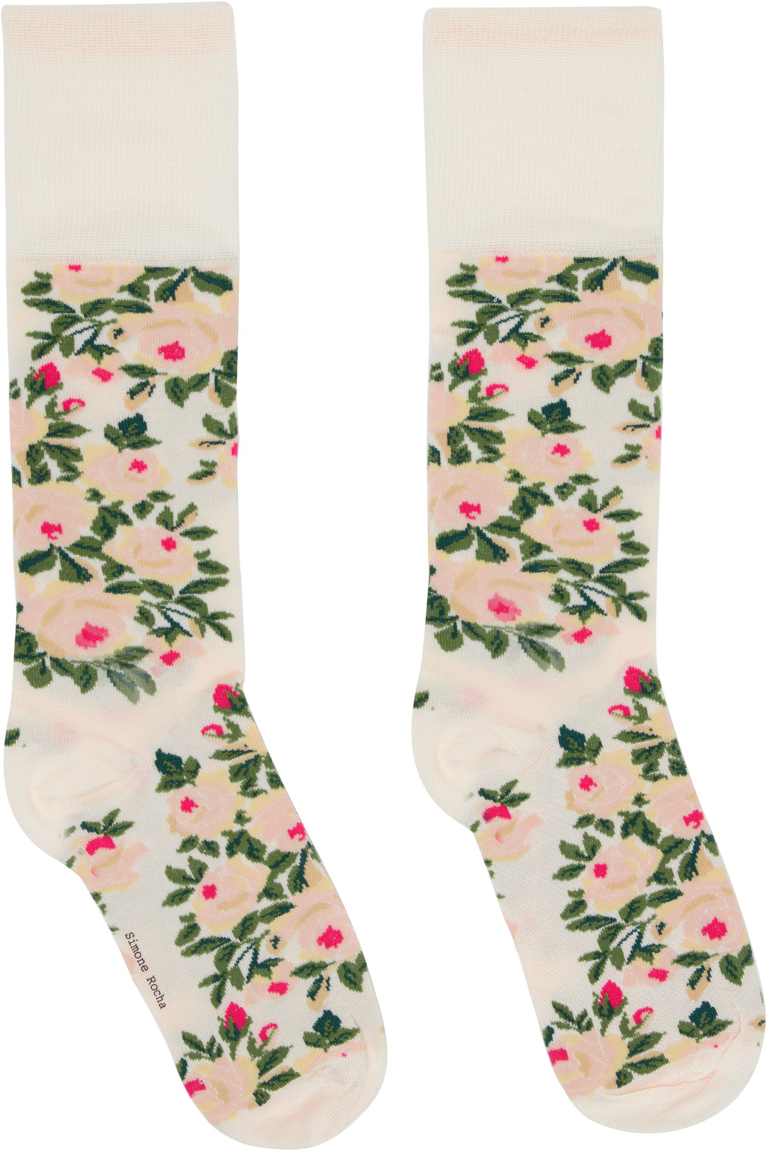 Чорапи Simone Rocha Simone Rocha Rose Bouquet Jacquard Socks Многоцветен | SOCK62 0635, 0