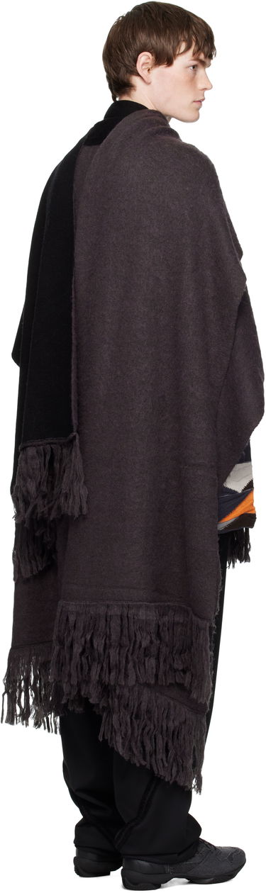 Шал KIKO KOSTADINOV Kiko Kostadinov Tarr Fringed Throw Scarf Сиво | KKAW25KN07-110, 2