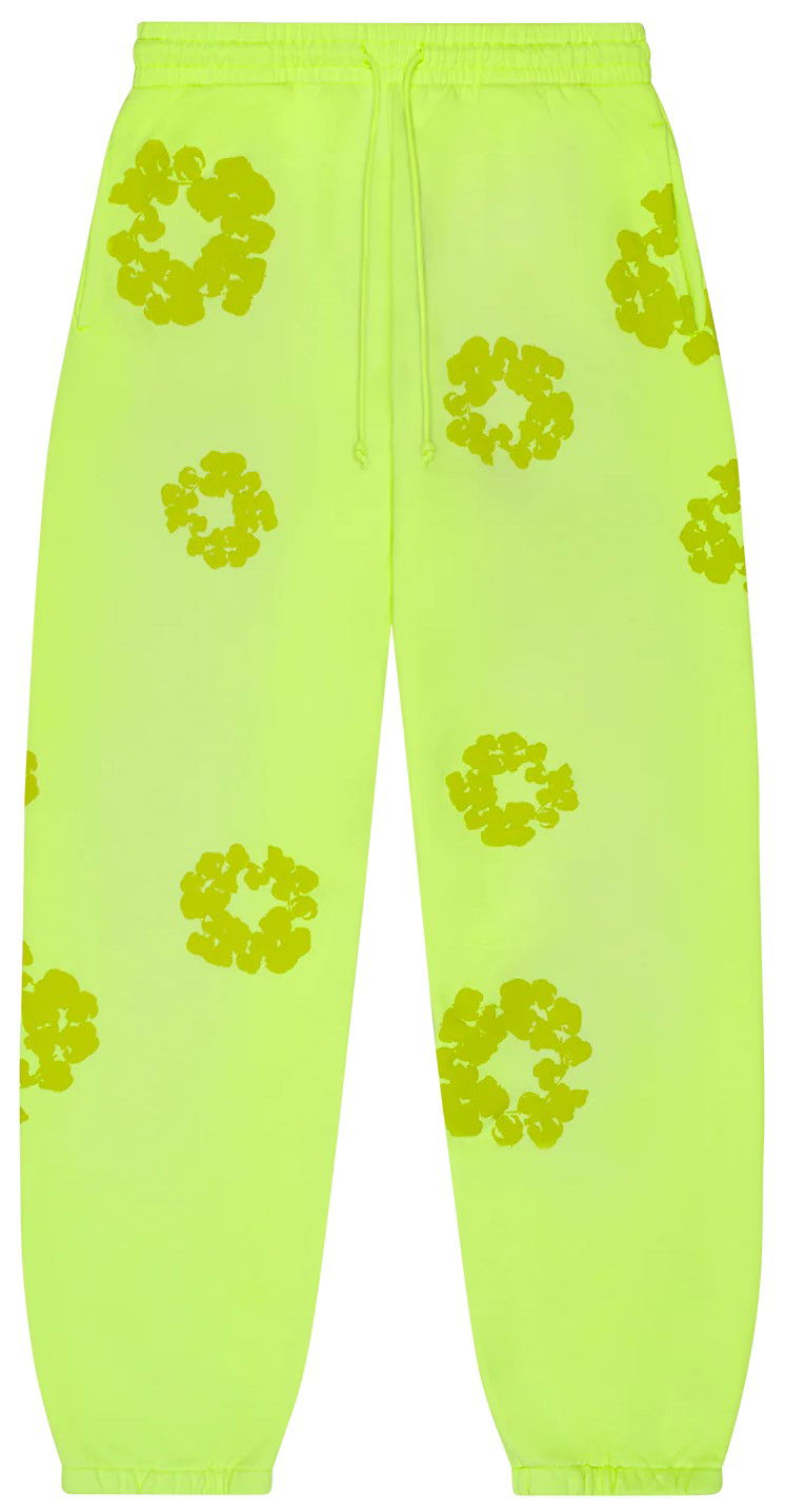 Спортни панталони Denim Tears Cotton Wreath Sweatpants Жълто | ss25bas0622, 0