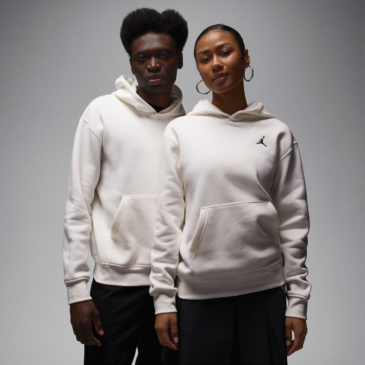 Суитчър Jordan Jordan Brooklyn Fleece Hoodie Бяло | FV7281-133, 0