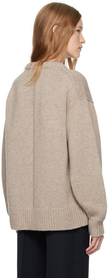 Пуловер The Row The Row Himus Knit Sweater Бежово | 8287-Y120, 2