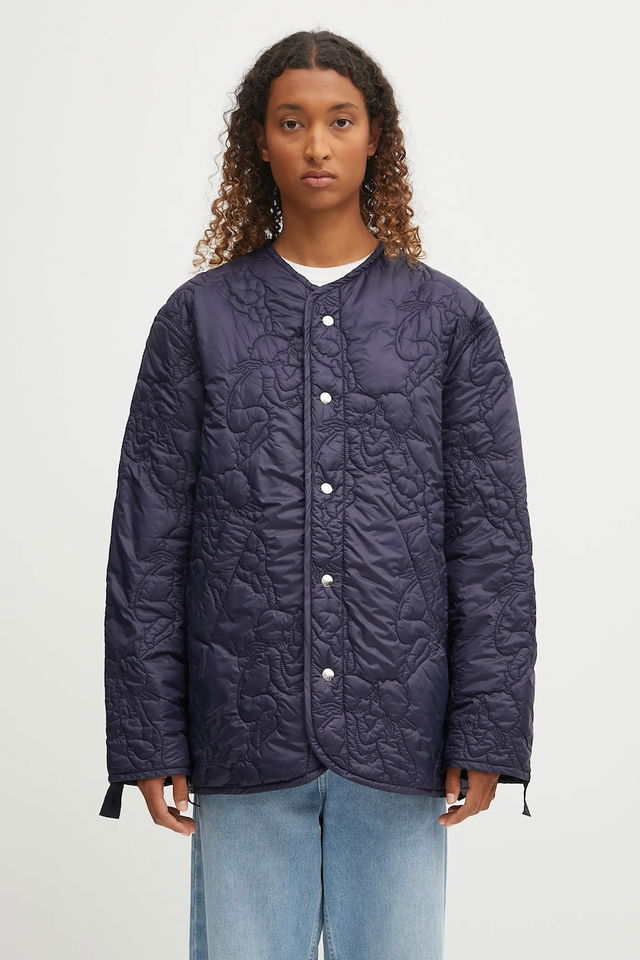 Fiorucci Kissing Angels Quilted Liner Jacket
