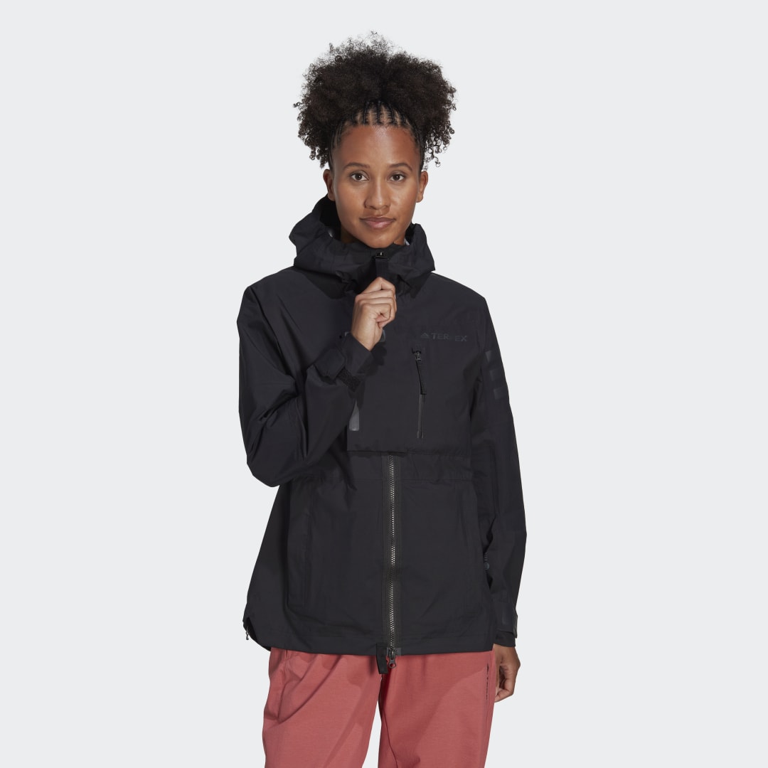Яке adidas Originals Terrex XPLORIC RAIN.RDY Hiking Jacket Черно | HH9274, 0